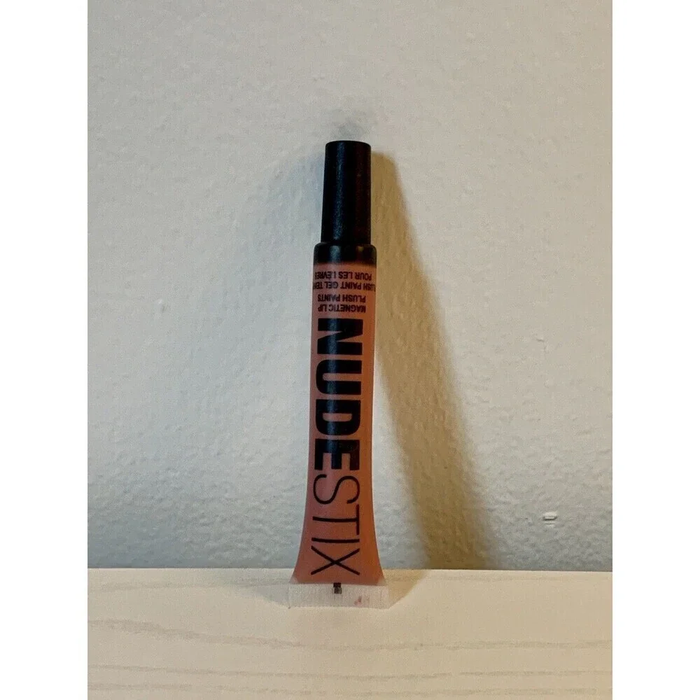 NUDESTIX Magnetic Matte Plush Paint in Waikiki Rose New NWOB Pink Red